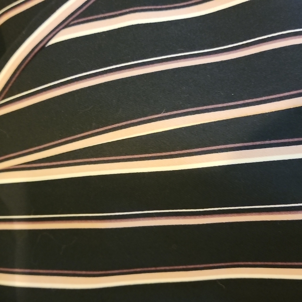 Torrid Black, Pink and White Striped Jacket - Picture 13 of 13